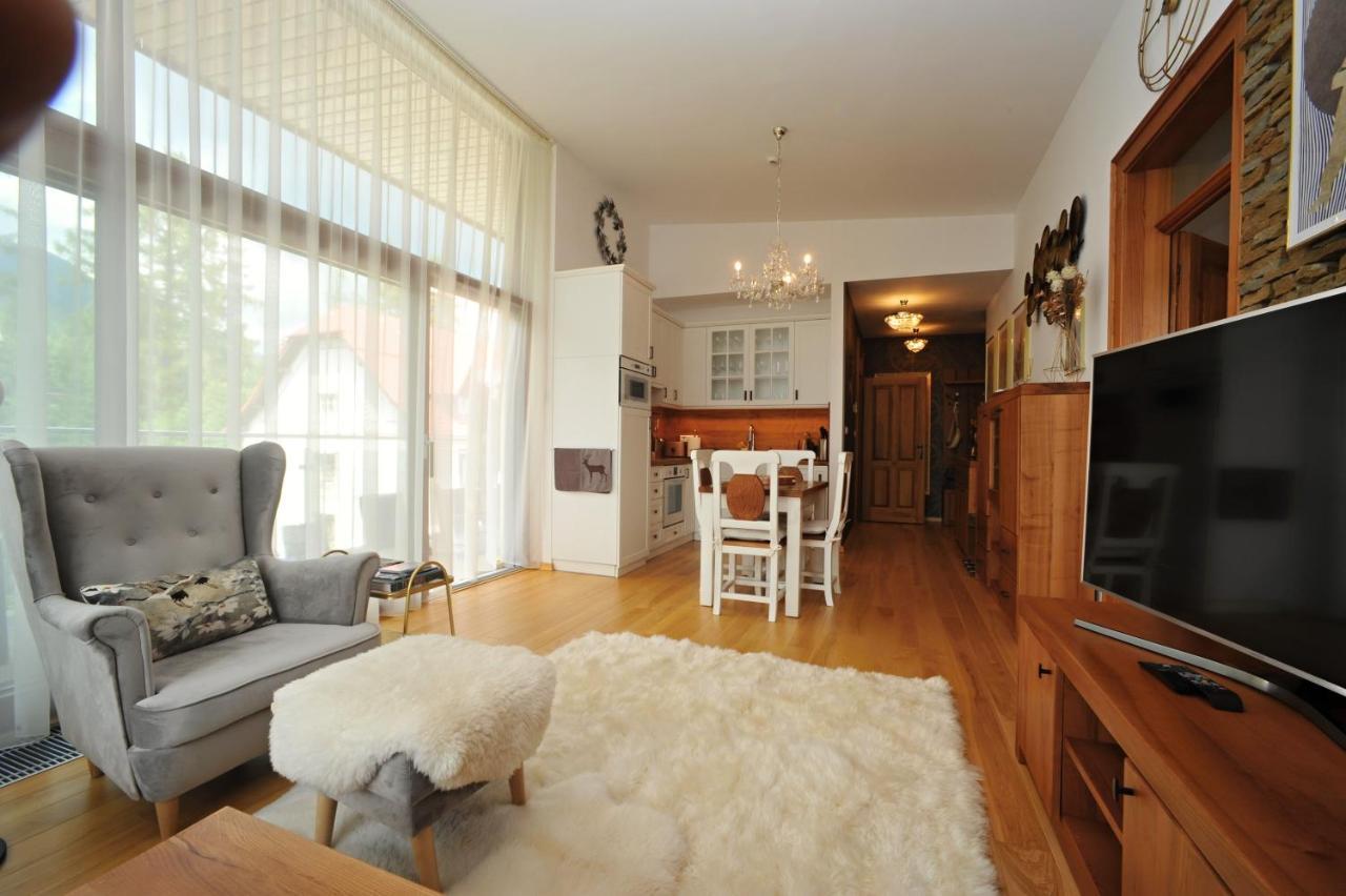 Apartman Hrebienok, Vysoké Tatry Buitenkant foto